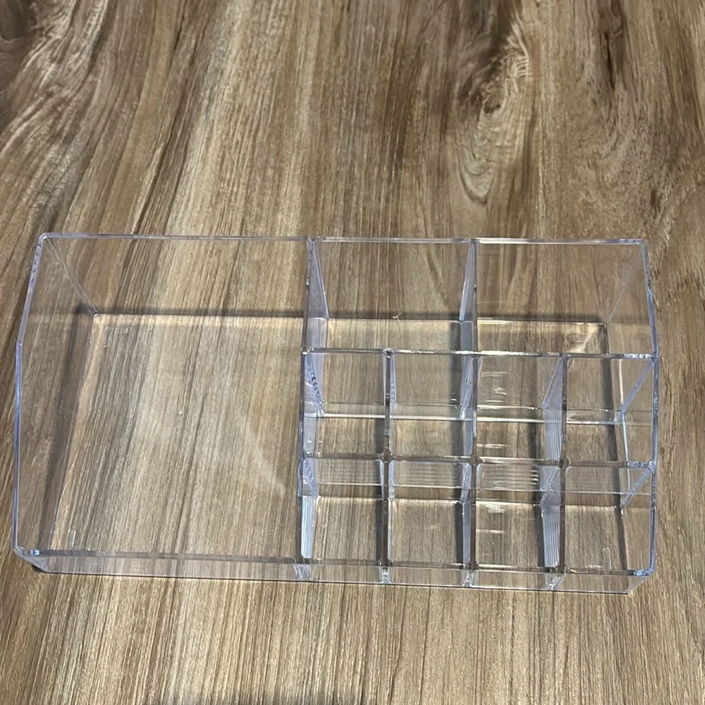 Acrylic makeup holder / case